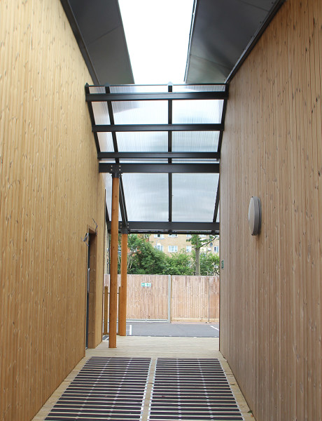 Triple Classroom Link Corridor Detailing